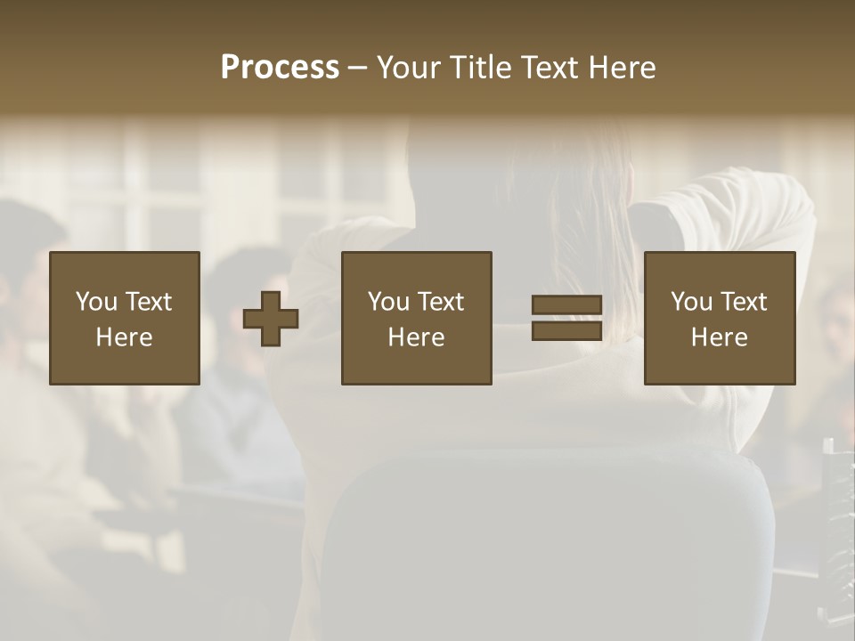 Graphic Newbusiness Colleague PowerPoint Template