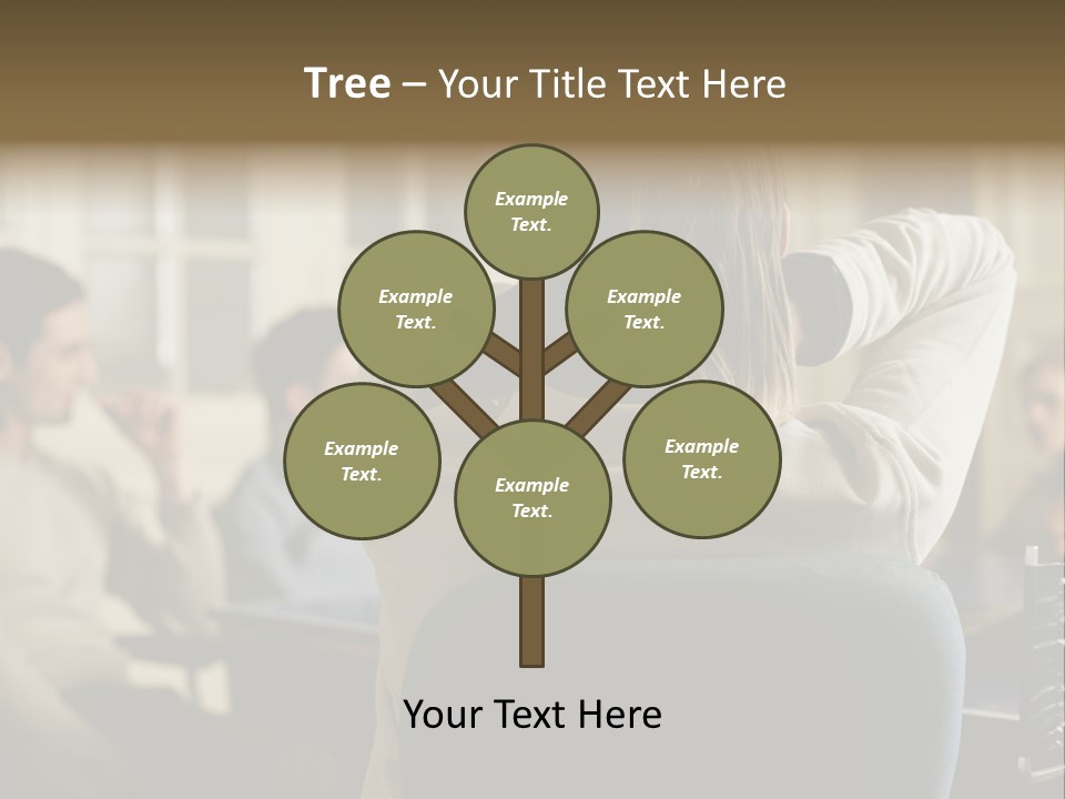 Graphic Newbusiness Colleague PowerPoint Template