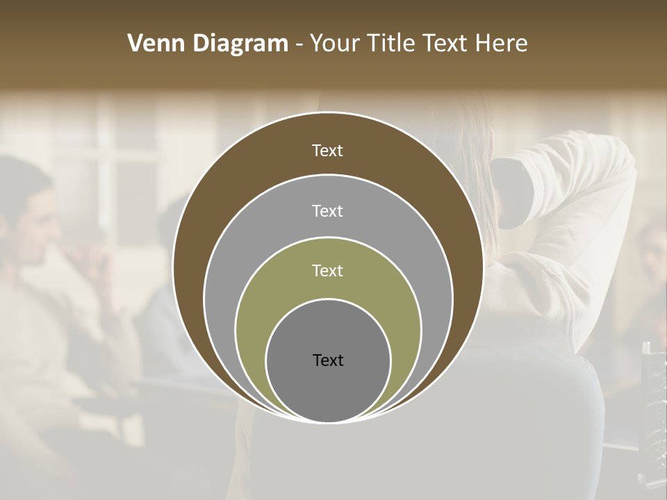 Graphic Newbusiness Colleague PowerPoint Template