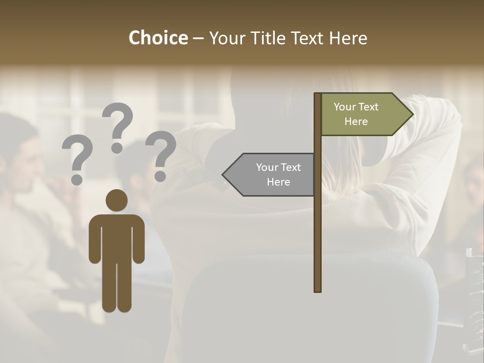Graphic Newbusiness Colleague PowerPoint Template