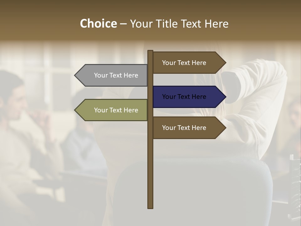 Graphic Newbusiness Colleague PowerPoint Template