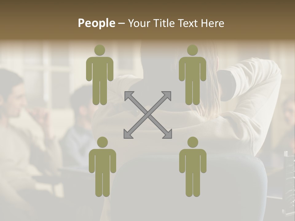 Graphic Newbusiness Colleague PowerPoint Template