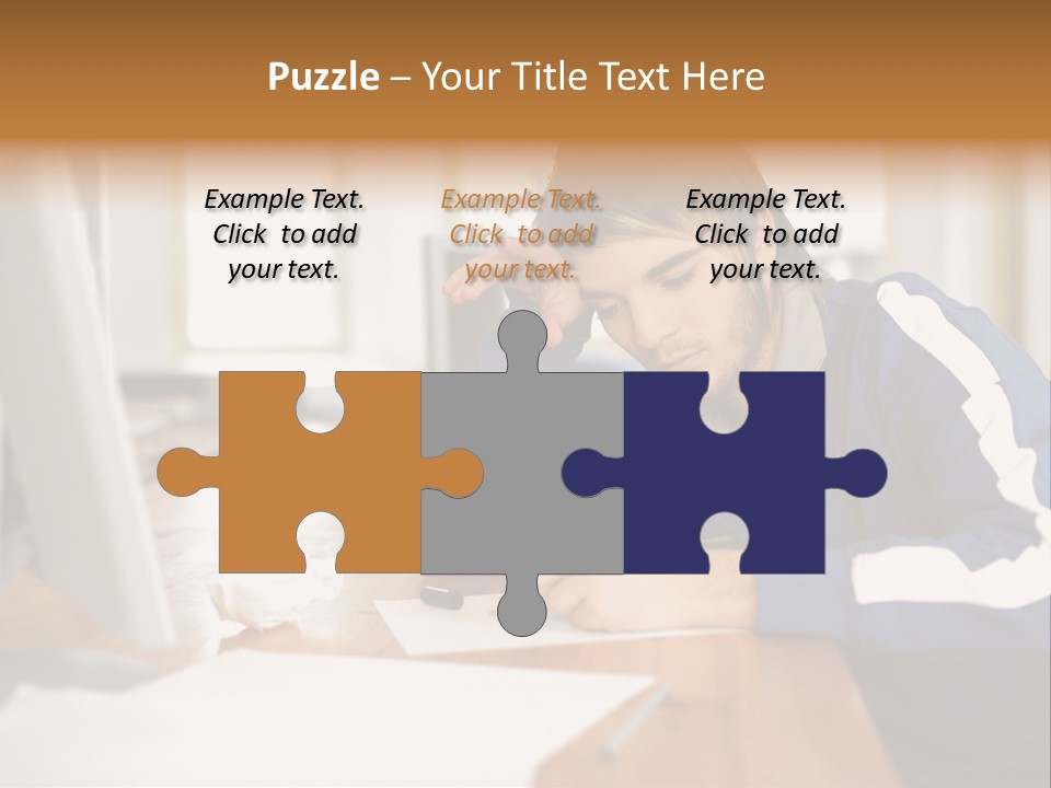 Royaltyfreephoto Funky Paper PowerPoint Template