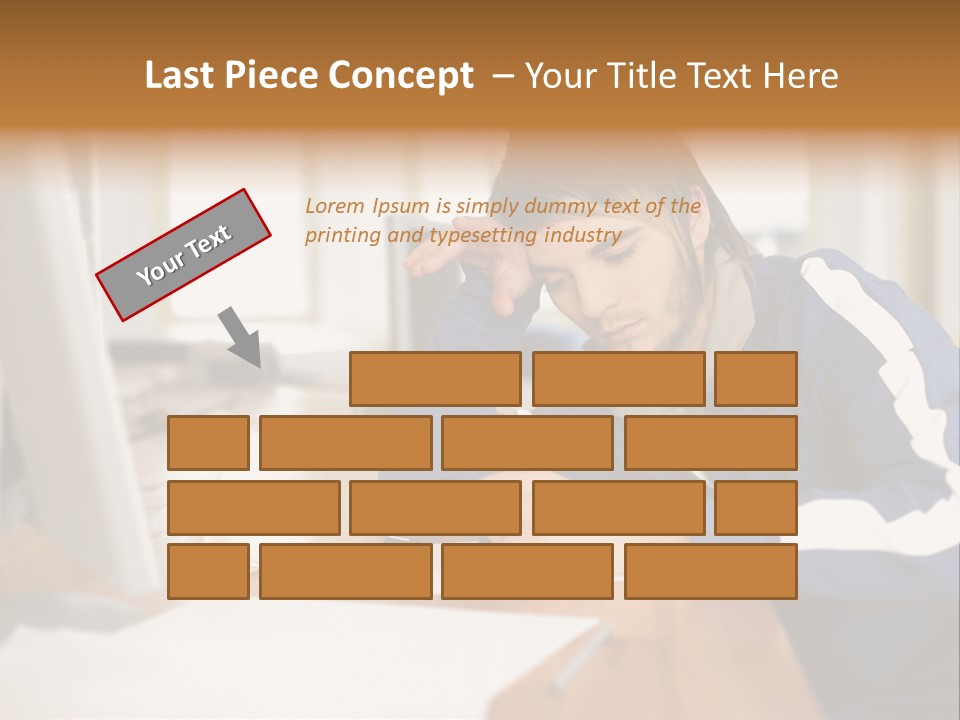 Royaltyfreephoto Funky Paper PowerPoint Template