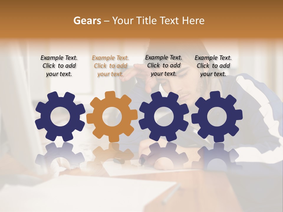 Royaltyfreephoto Funky Paper PowerPoint Template