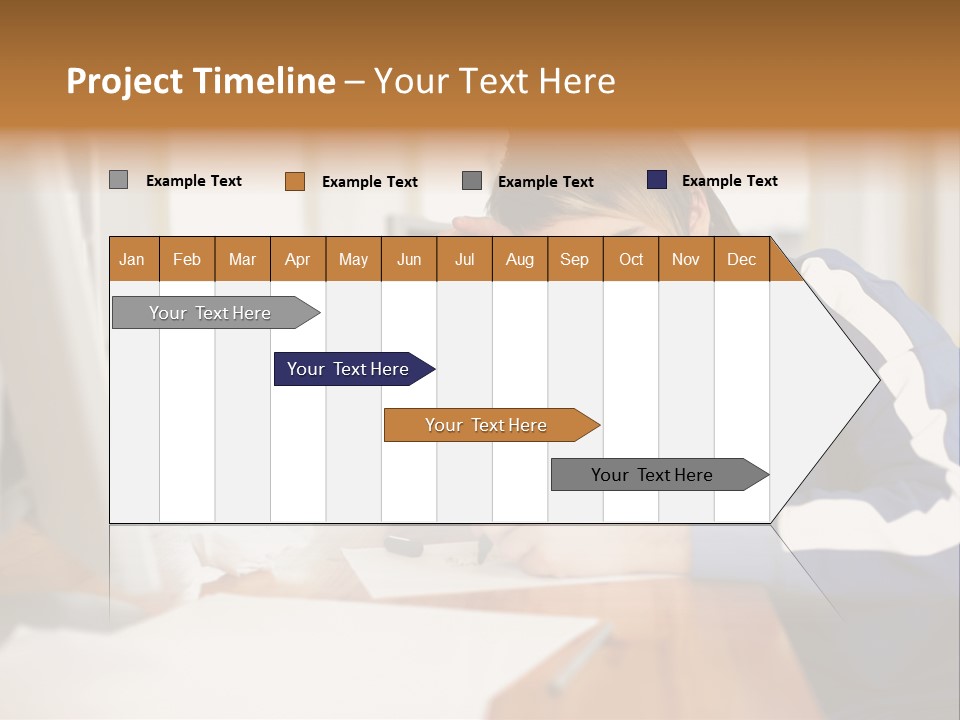 Royaltyfreephoto Funky Paper PowerPoint Template