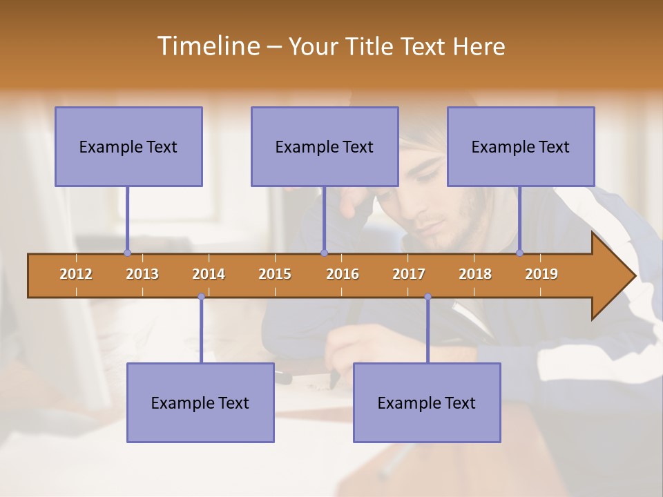 Royaltyfreephoto Funky Paper PowerPoint Template