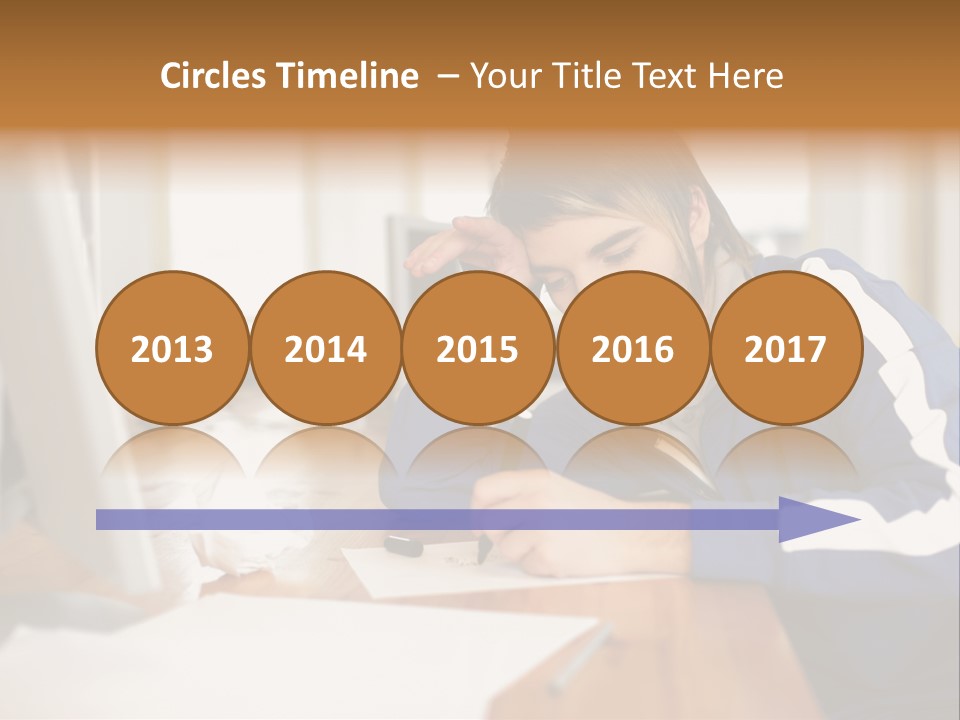 Royaltyfreephoto Funky Paper PowerPoint Template