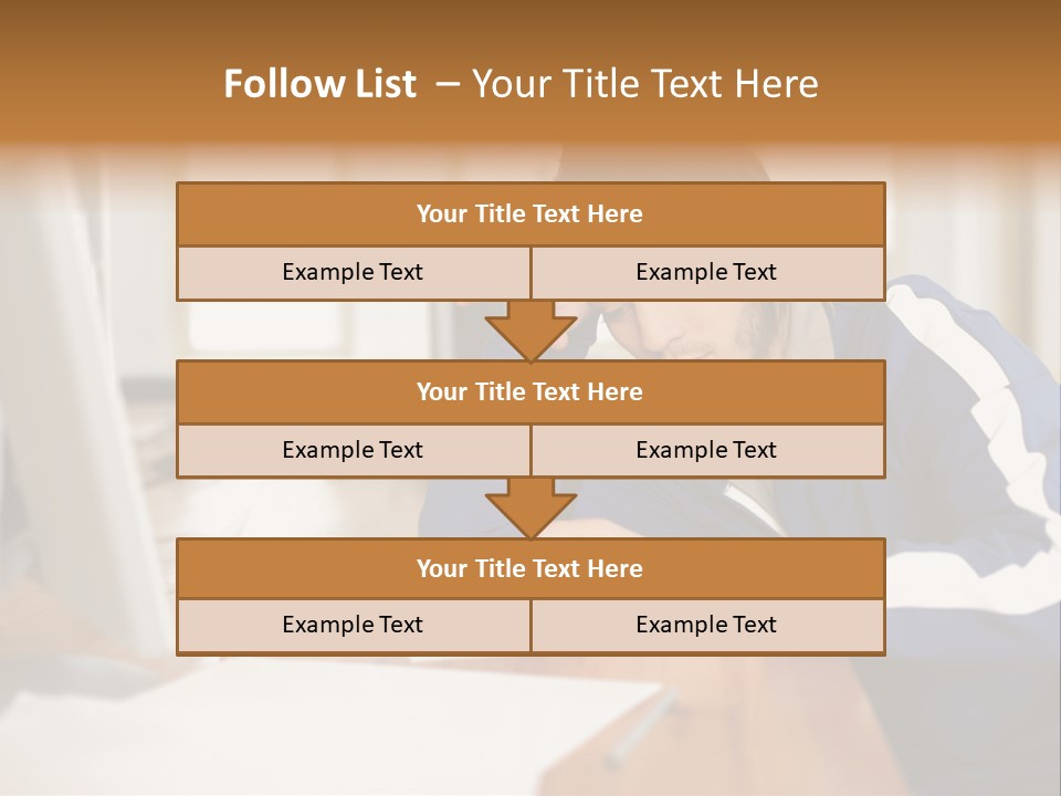 Royaltyfreephoto Funky Paper PowerPoint Template