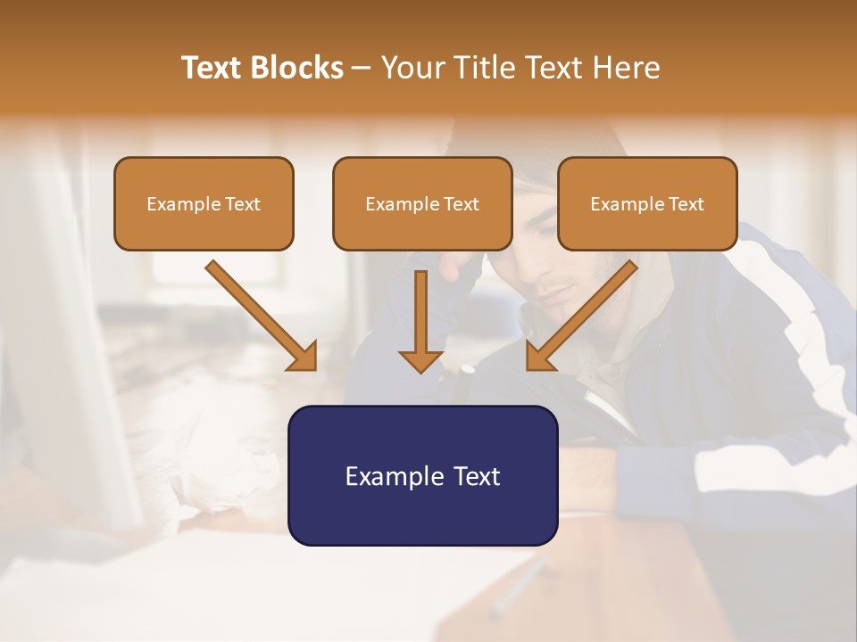 Royaltyfreephoto Funky Paper PowerPoint Template