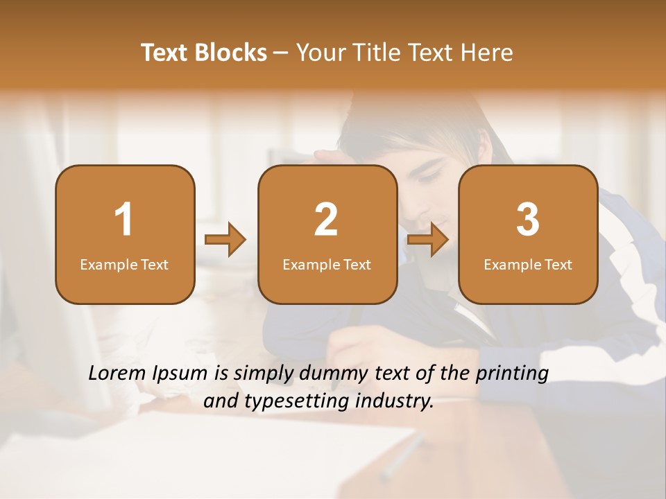 Royaltyfreephoto Funky Paper PowerPoint Template