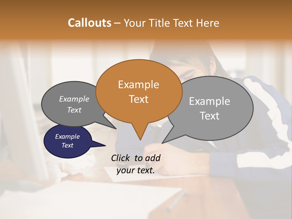 Royaltyfreephoto Funky Paper PowerPoint Template