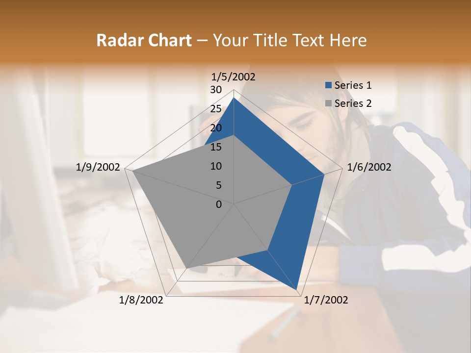 Royaltyfreephoto Funky Paper PowerPoint Template