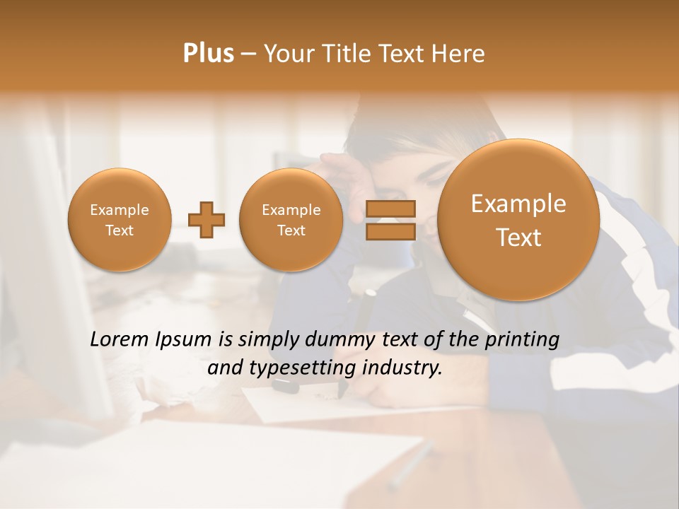 Royaltyfreephoto Funky Paper PowerPoint Template