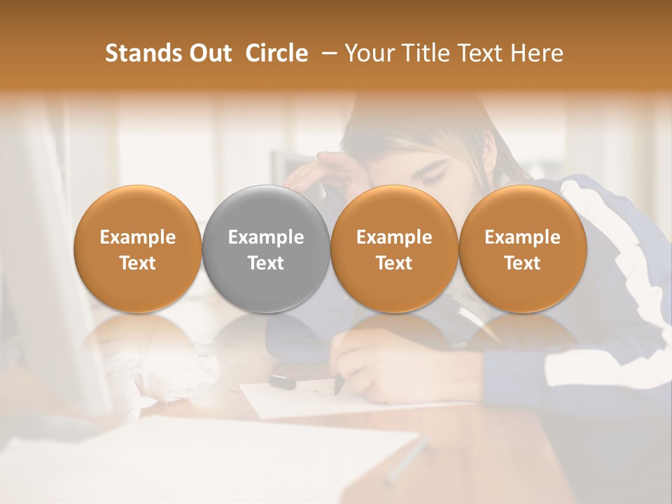 Royaltyfreephoto Funky Paper PowerPoint Template