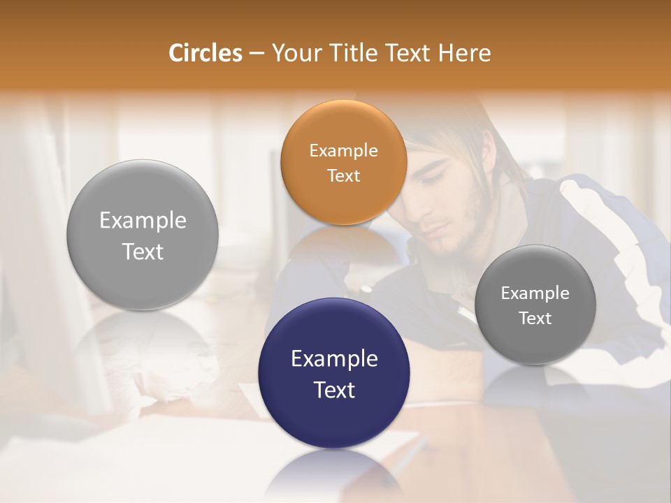 Royaltyfreephoto Funky Paper PowerPoint Template