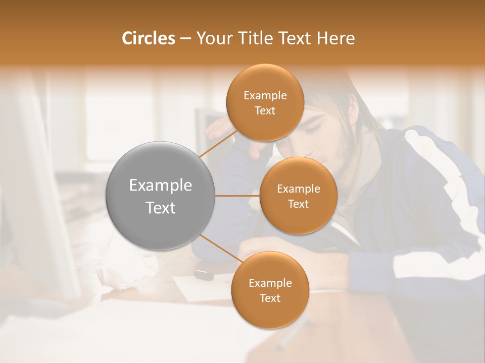 Royaltyfreephoto Funky Paper PowerPoint Template