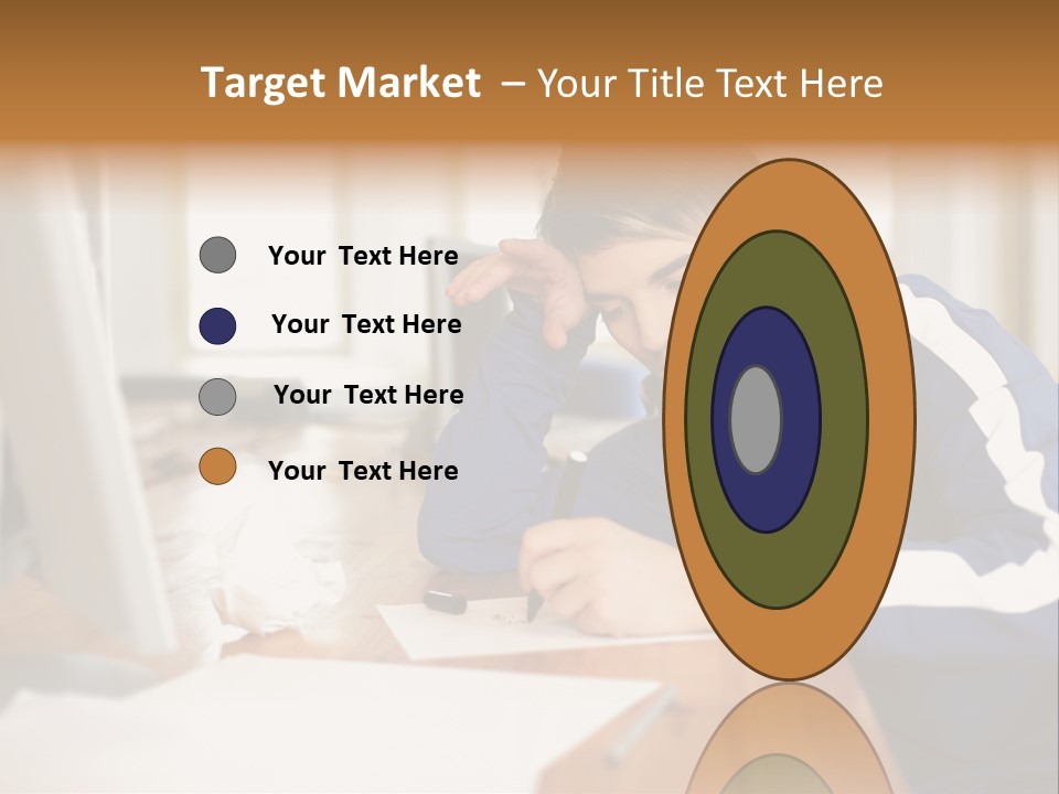 Royaltyfreephoto Funky Paper PowerPoint Template