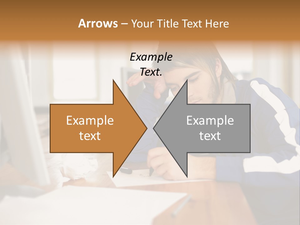 Royaltyfreephoto Funky Paper PowerPoint Template