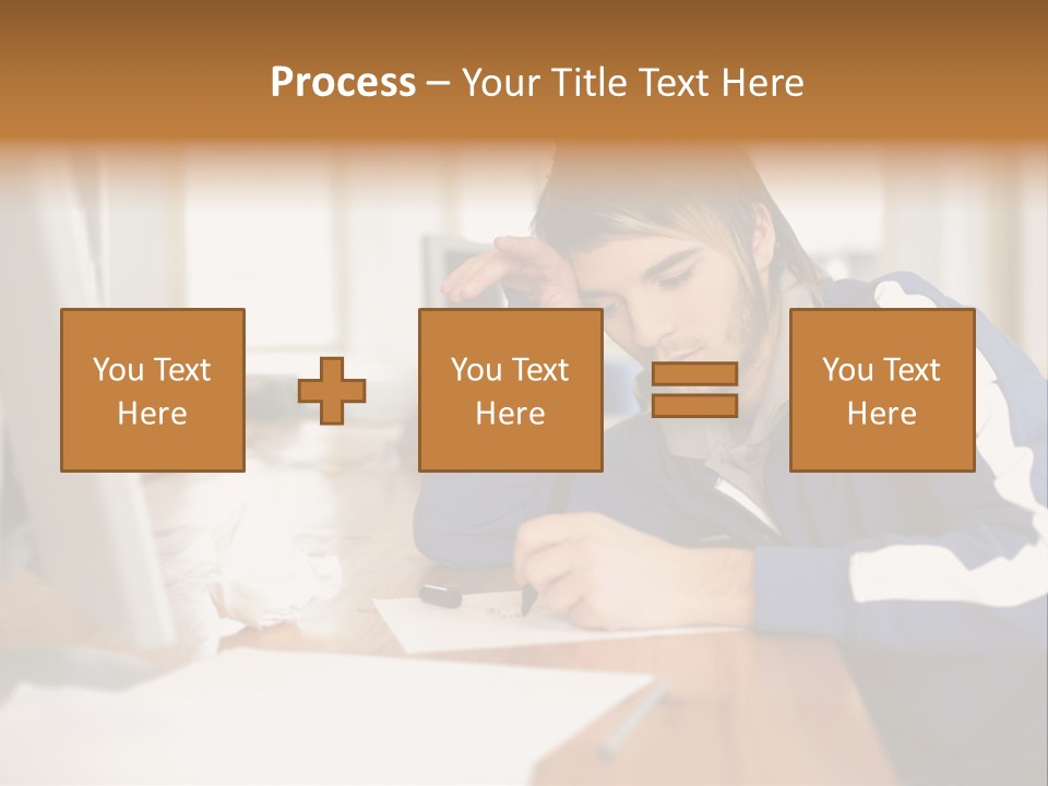 Royaltyfreephoto Funky Paper PowerPoint Template