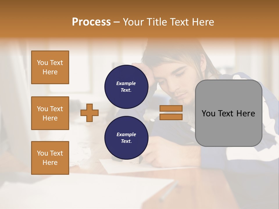 Royaltyfreephoto Funky Paper PowerPoint Template