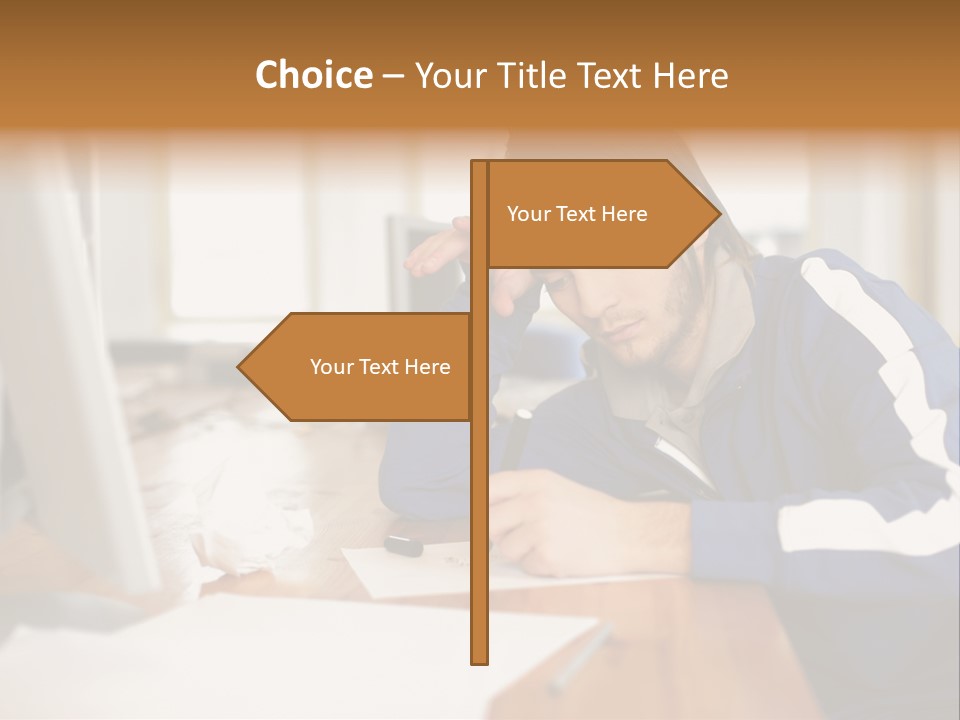 Royaltyfreephoto Funky Paper PowerPoint Template