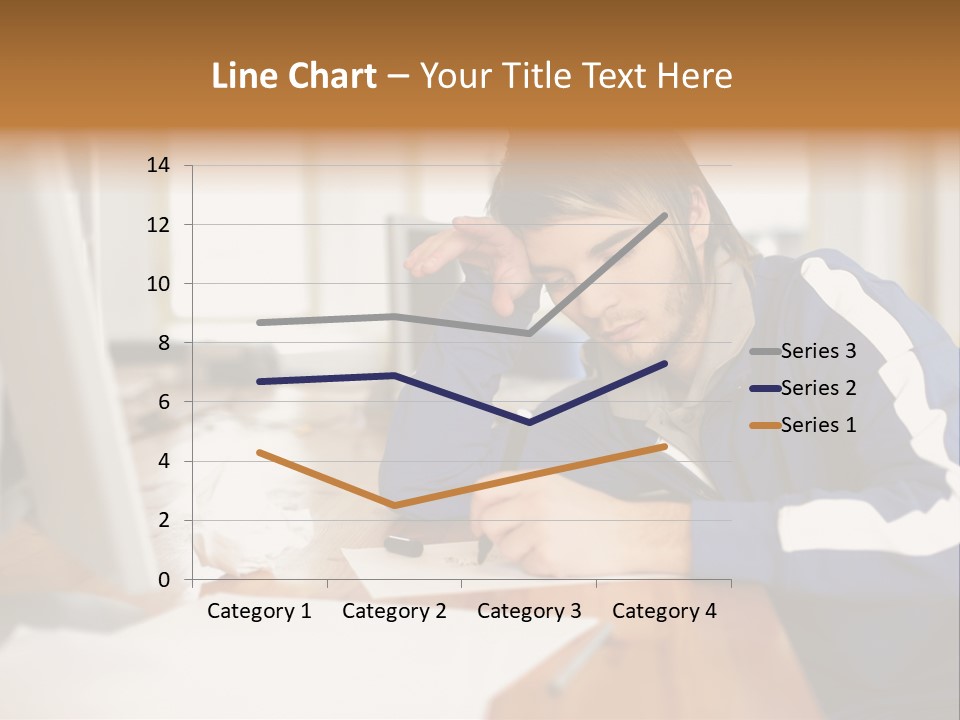 Royaltyfreephoto Funky Paper PowerPoint Template