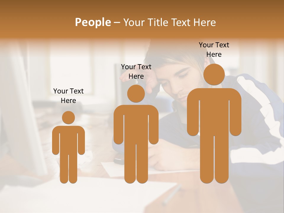 Royaltyfreephoto Funky Paper PowerPoint Template