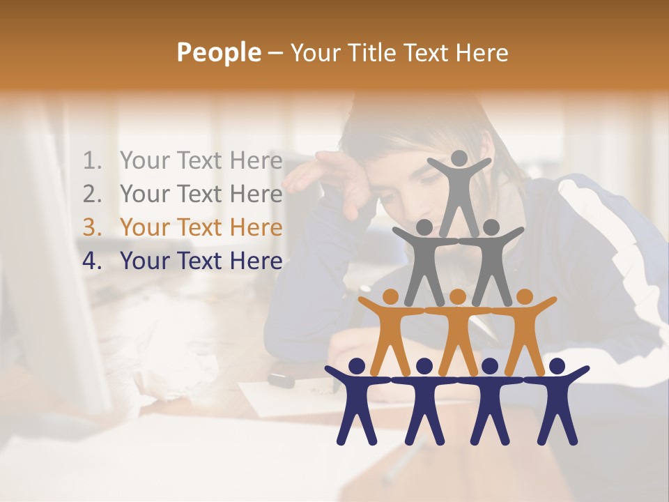 Royaltyfreephoto Funky Paper PowerPoint Template