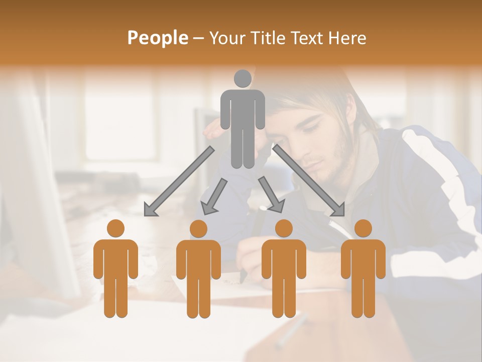 Royaltyfreephoto Funky Paper PowerPoint Template