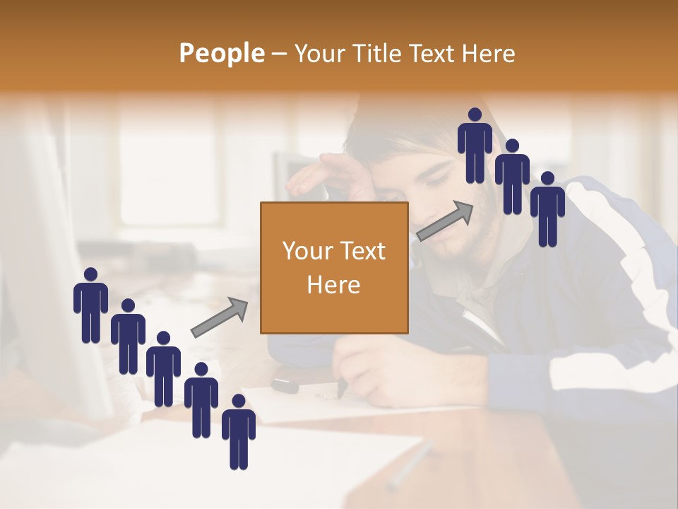 Royaltyfreephoto Funky Paper PowerPoint Template