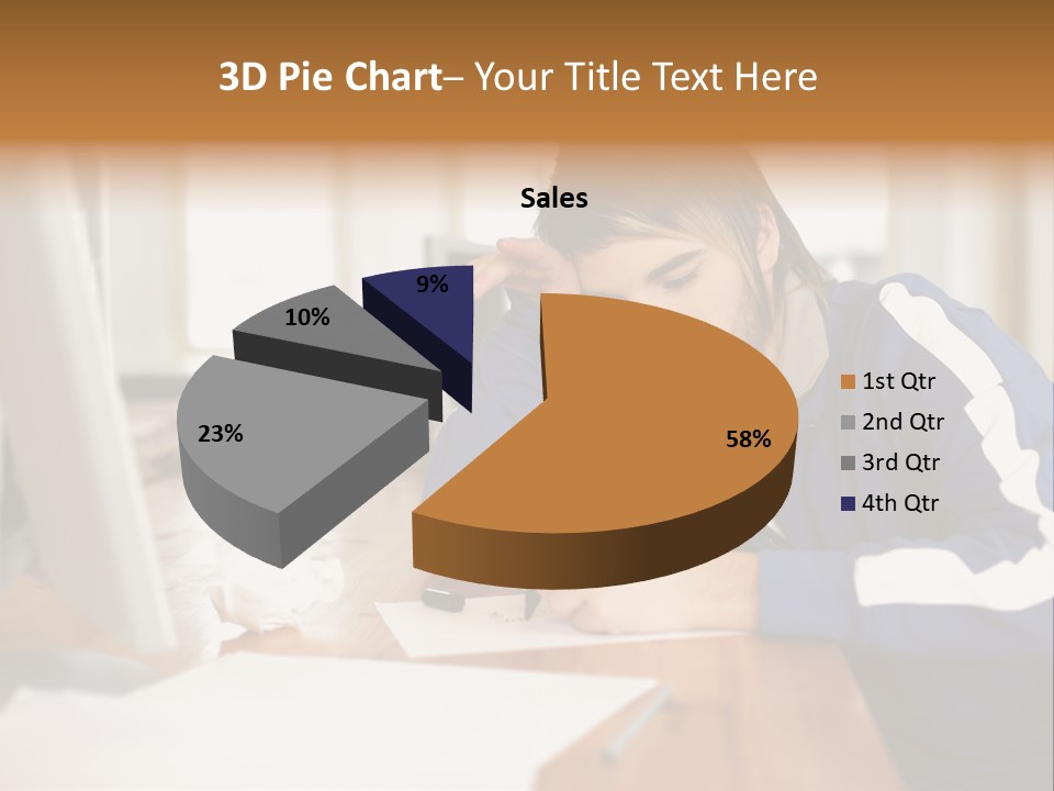 Royaltyfreephoto Funky Paper PowerPoint Template