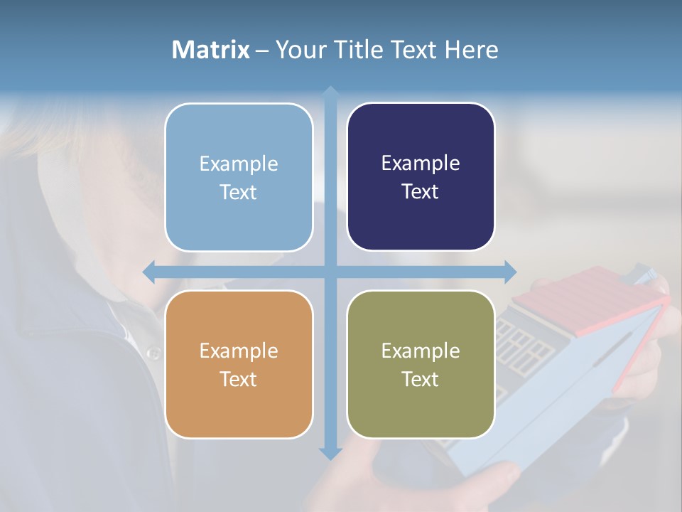 Man Future Caucasian PowerPoint Template