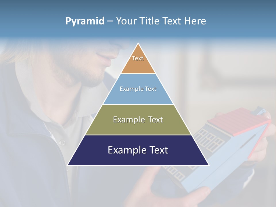 Man Future Caucasian PowerPoint Template