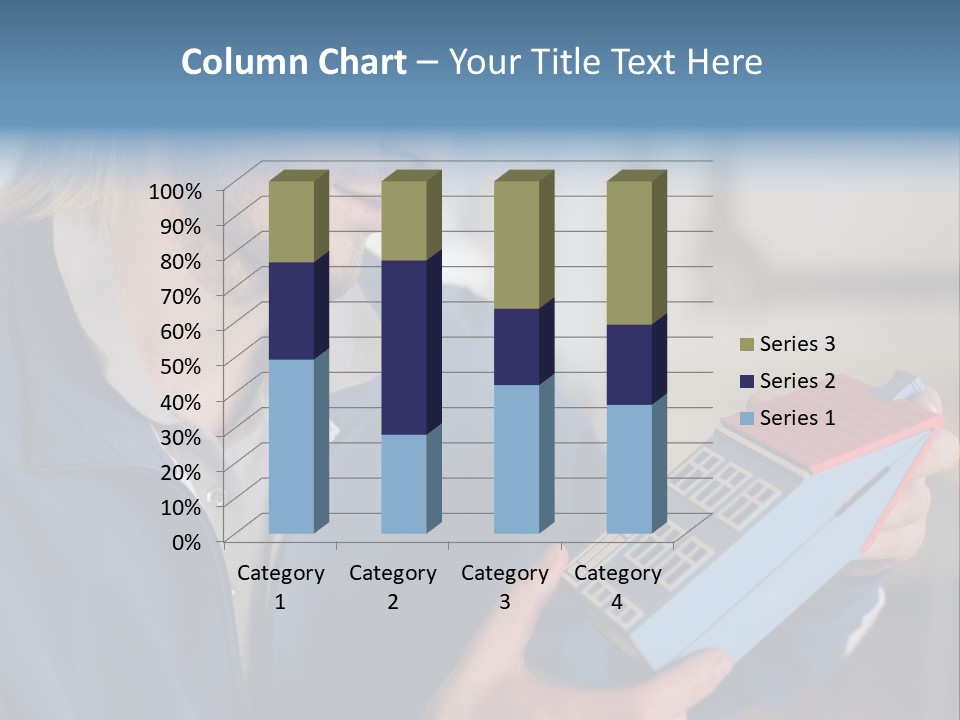 Man Future Caucasian PowerPoint Template