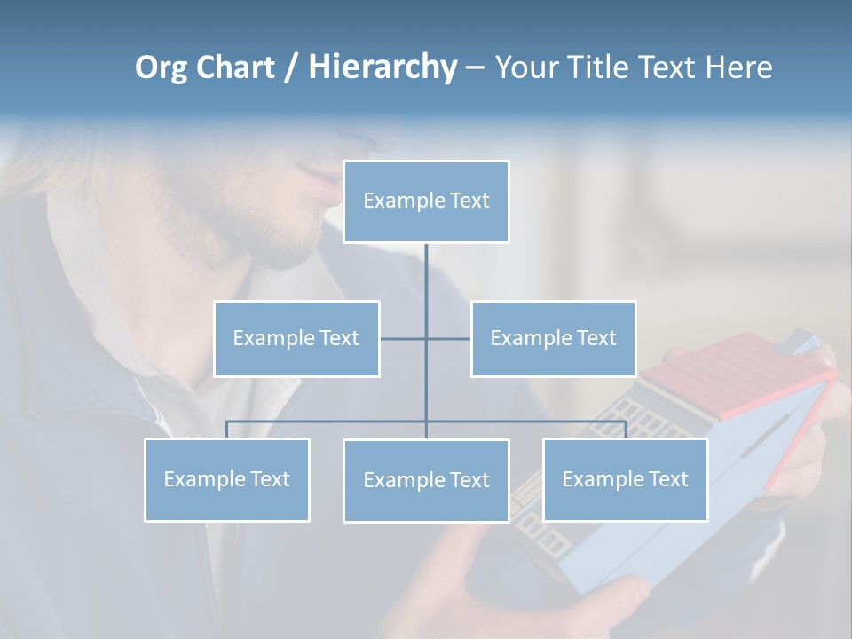 Man Future Caucasian PowerPoint Template
