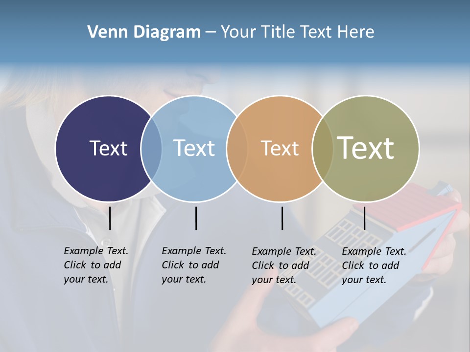 Man Future Caucasian PowerPoint Template