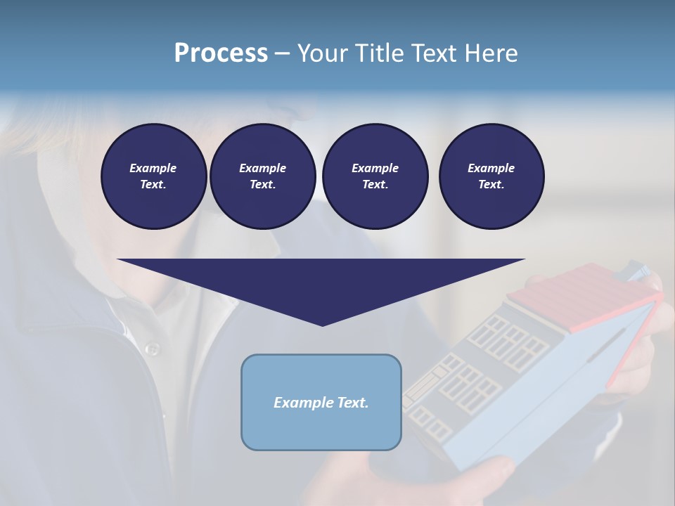 Man Future Caucasian PowerPoint Template