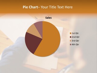 Occupation Graphic Desk PowerPoint Template