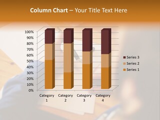 Occupation Graphic Desk PowerPoint Template