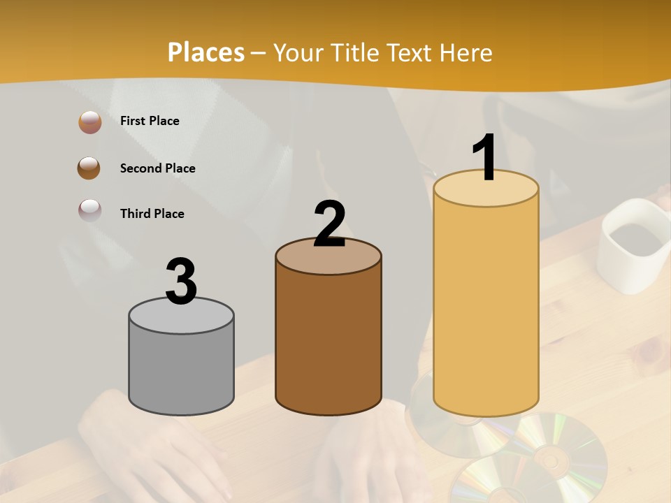 Coffee Curiosity Coffeecup PowerPoint Template