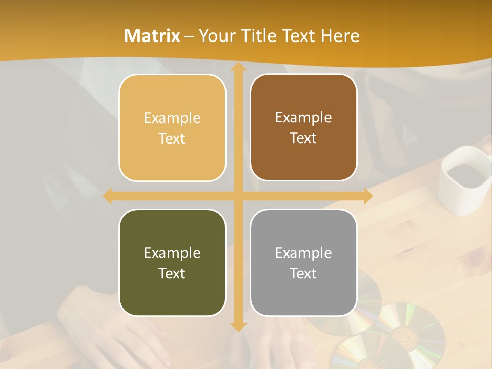 Coffee Curiosity Coffeecup PowerPoint Template