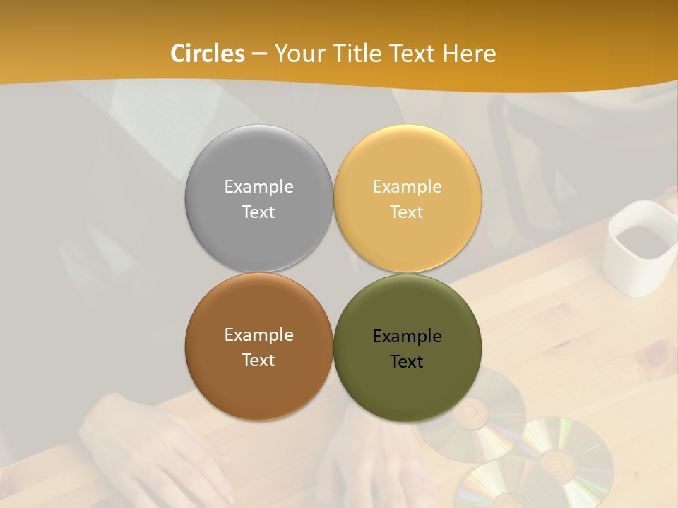 Coffee Curiosity Coffeecup PowerPoint Template