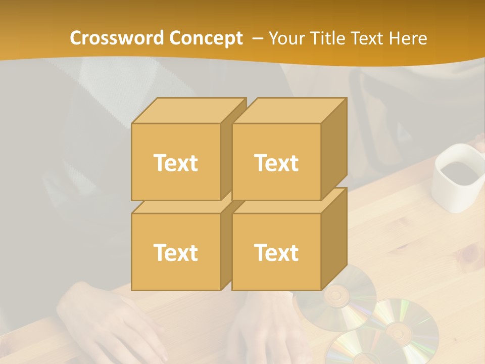 Coffee Curiosity Coffeecup PowerPoint Template
