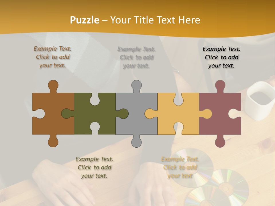 Coffee Curiosity Coffeecup PowerPoint Template