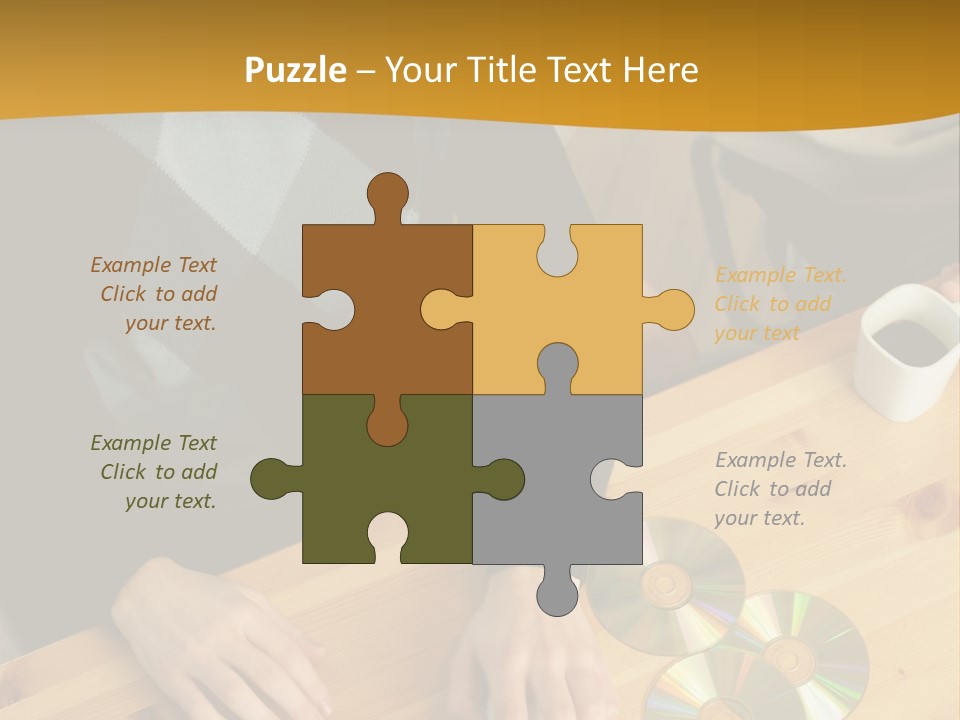 Coffee Curiosity Coffeecup PowerPoint Template