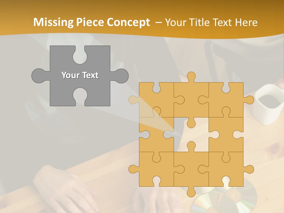 Coffee Curiosity Coffeecup PowerPoint Template