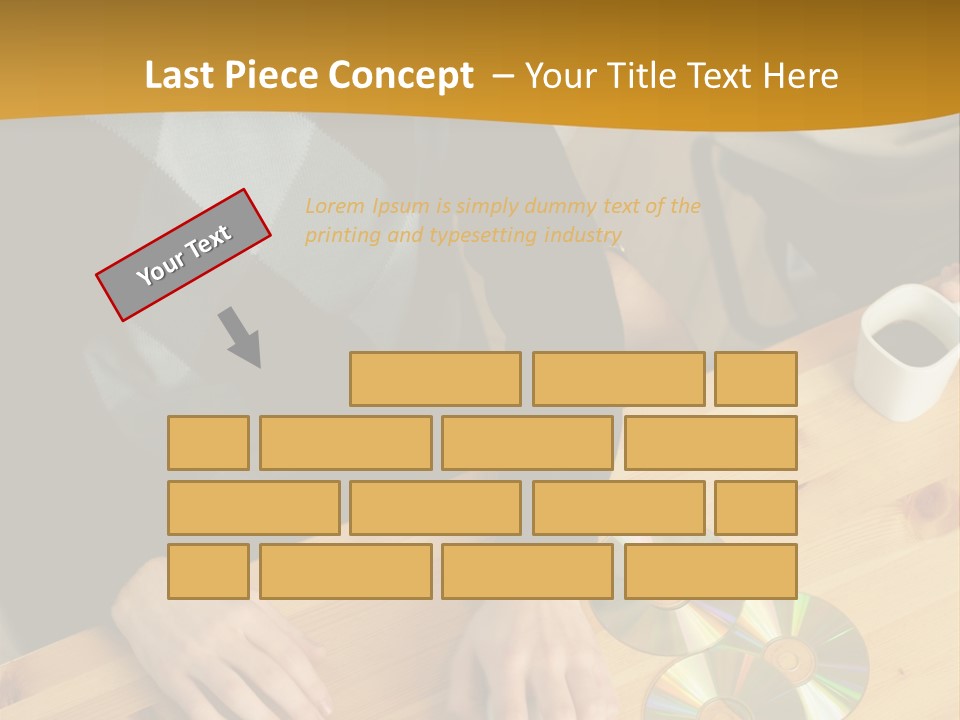 Coffee Curiosity Coffeecup PowerPoint Template