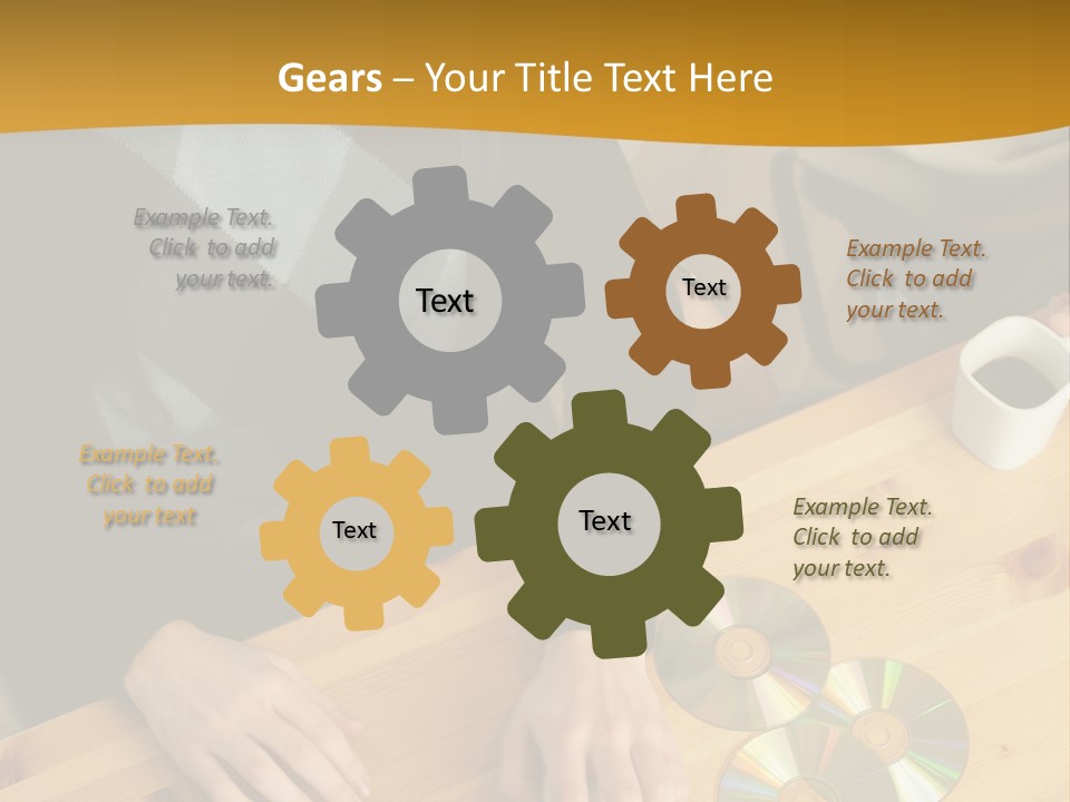 Coffee Curiosity Coffeecup PowerPoint Template