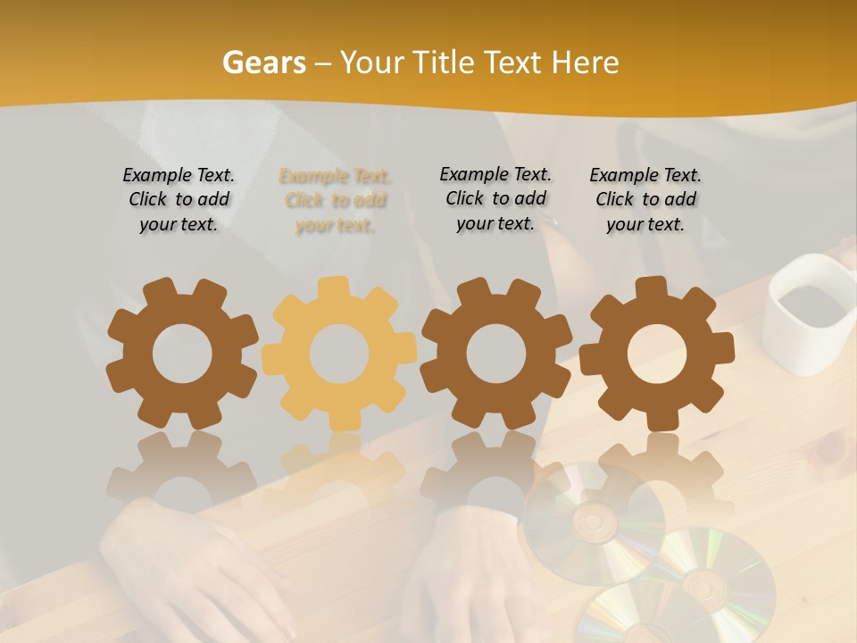 Coffee Curiosity Coffeecup PowerPoint Template